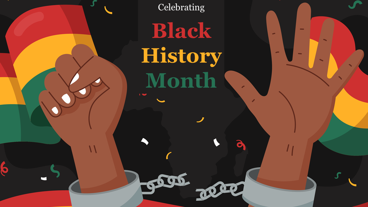 Black History Month PPT Presentation Template Slides
